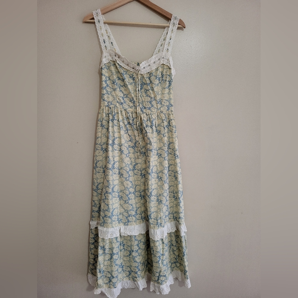 SOLD Christy Dawn Emma Dress In Sky Chamomile Size Small